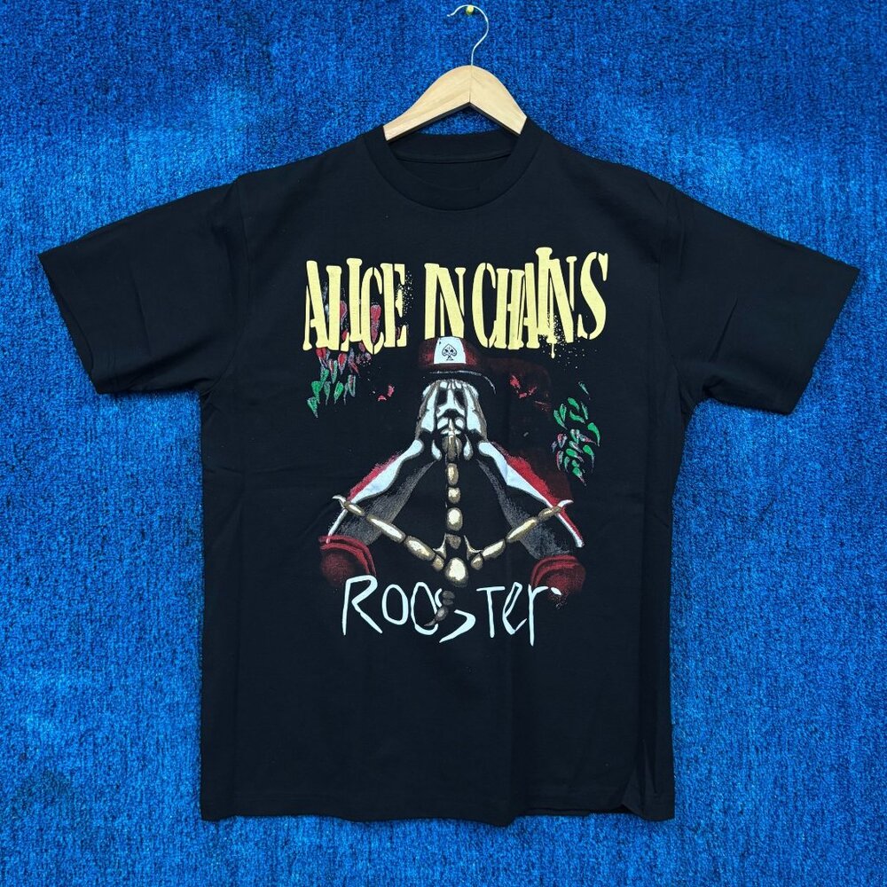 Alice In Chains Rooster Artwork Dirt Album Grunge Band Tee L